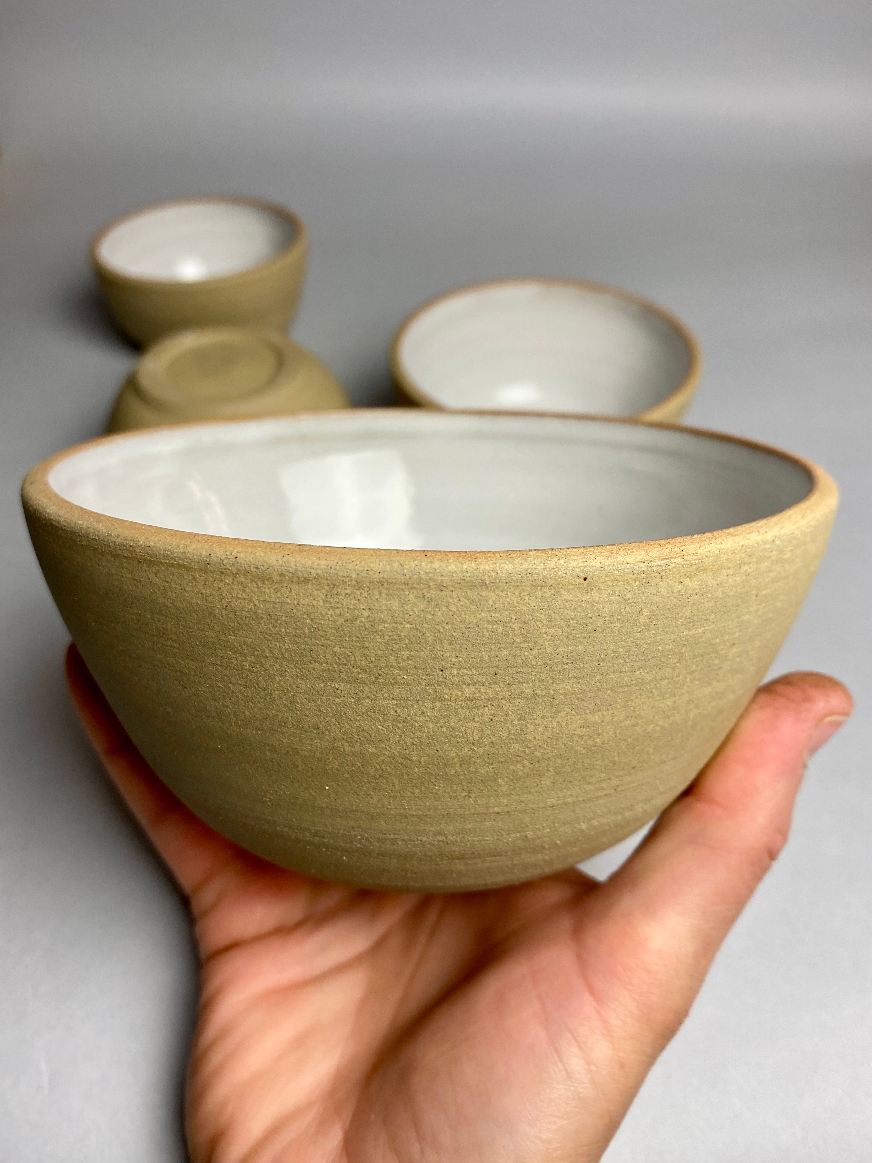 Zestaw miseczek z kamionki Dunes - Alike Pottery Studio