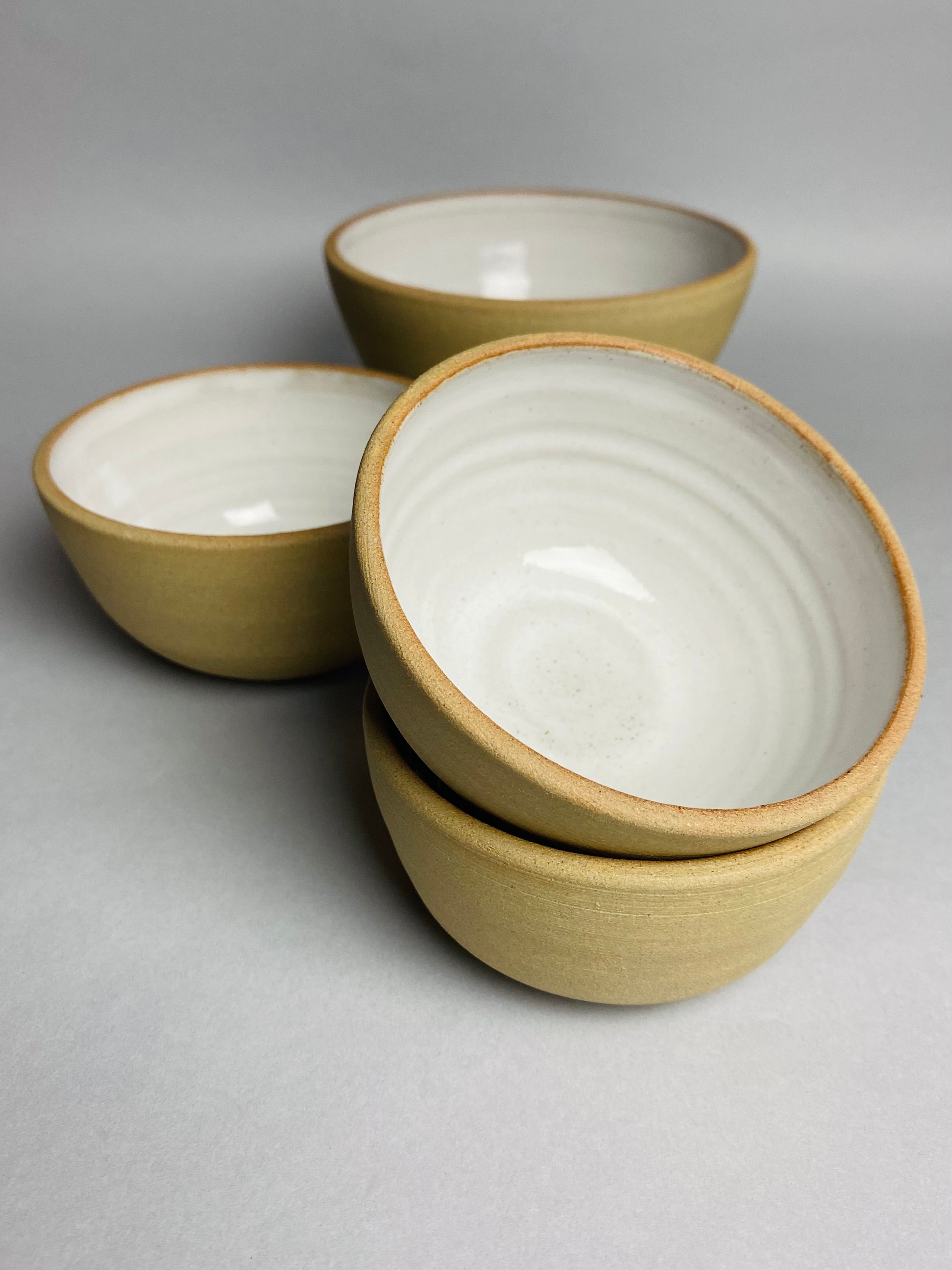 Zestaw miseczek z kamionki Dunes - Alike Pottery Studio