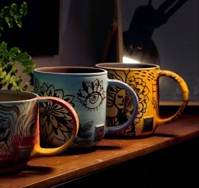 Malowanie i zdobienie talerzy w technice Sgraffito - Alike Pottery Studio