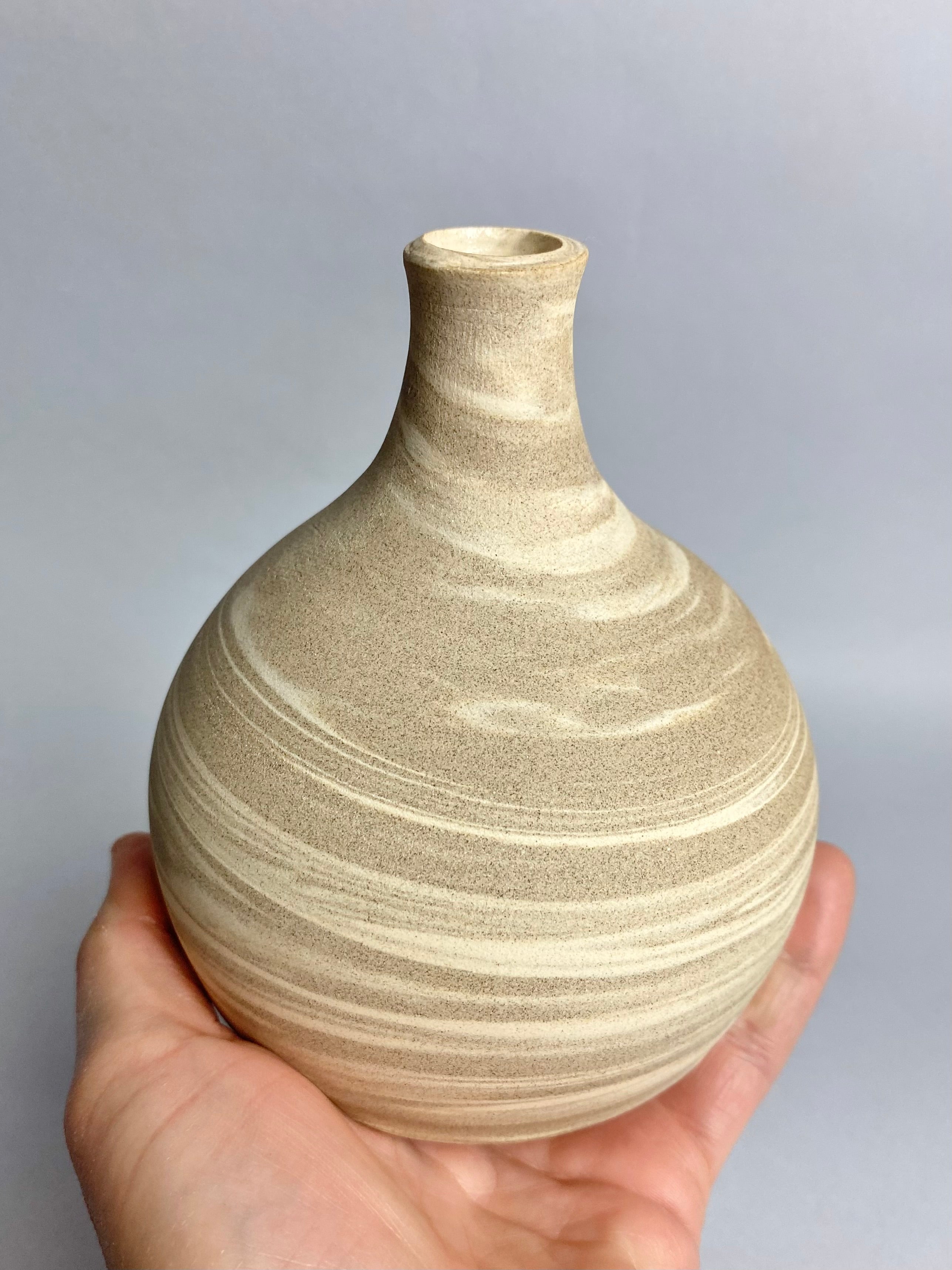 Wazon butelka desert flower - Alike Pottery Studio