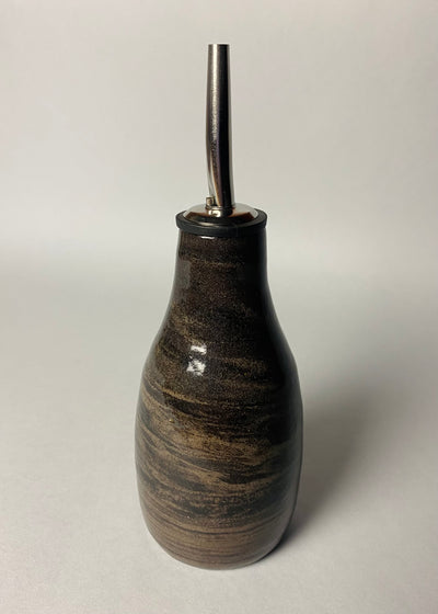 Buteleczka nerikomi na oliwę - Alike Pottery Studio